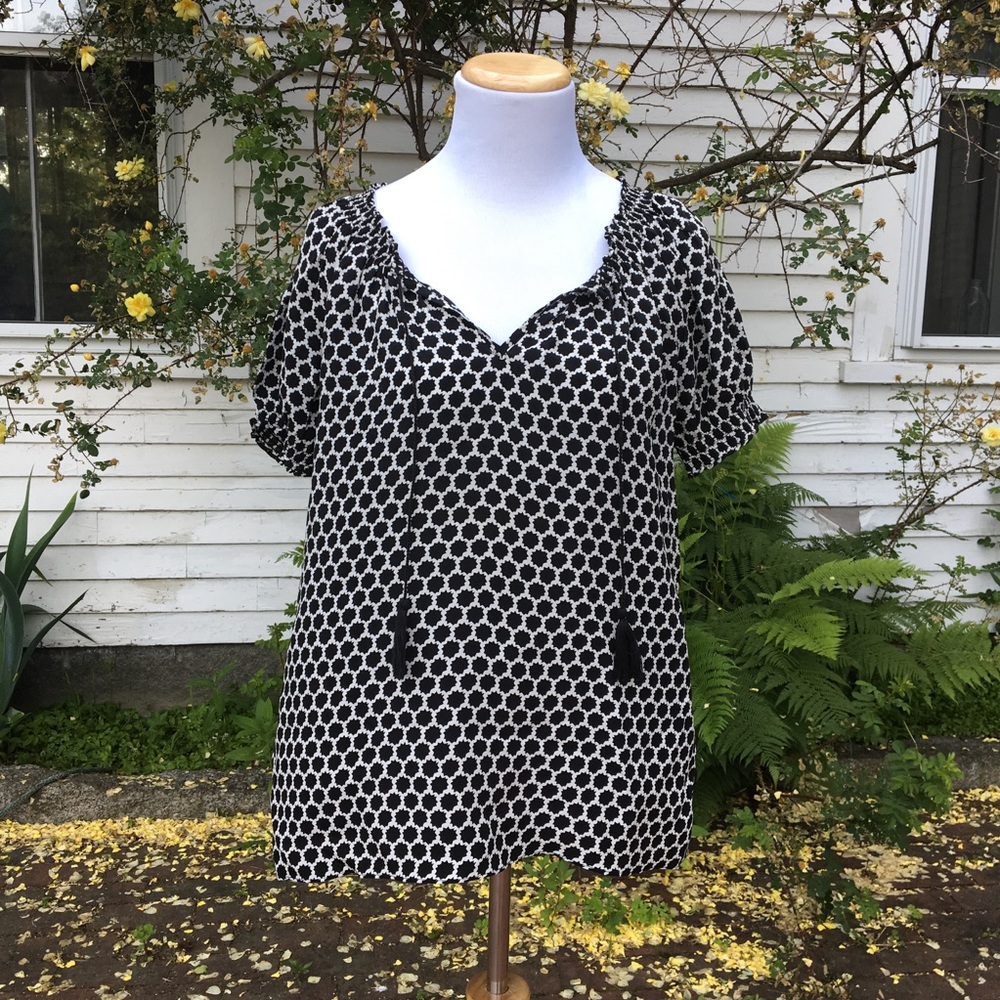 Joie silk peasant top New with tags